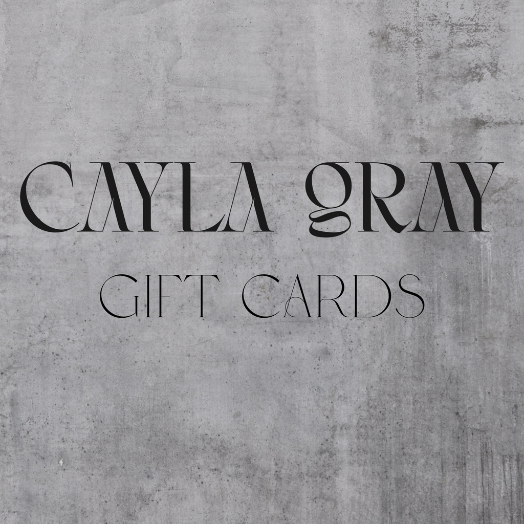 Cayla Gray Gift Card Logo Image